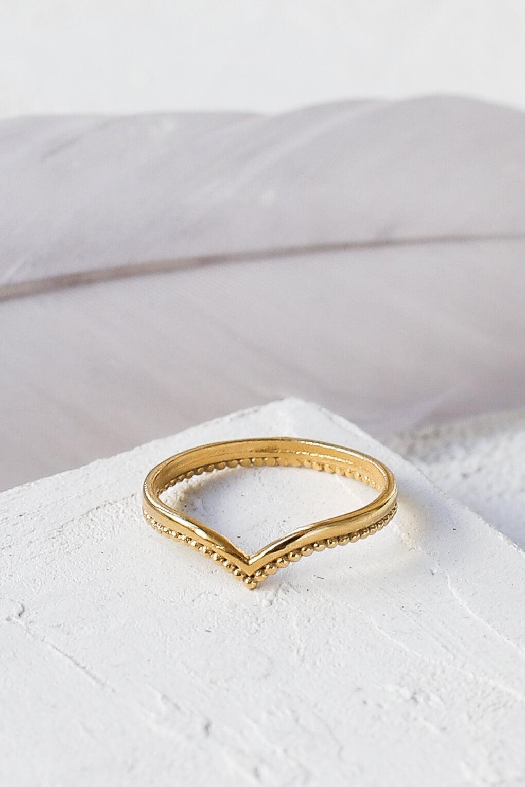 14K Gold Sabina Ring