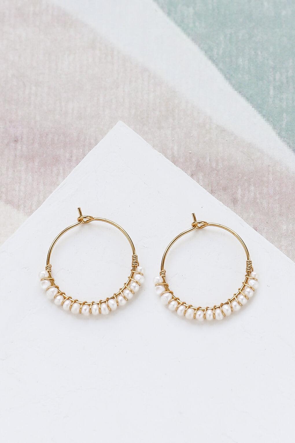 Viola Hoop Earrings